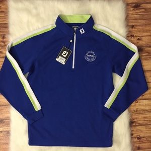 Bally Liffin golf shirt quarter zip boys XL.